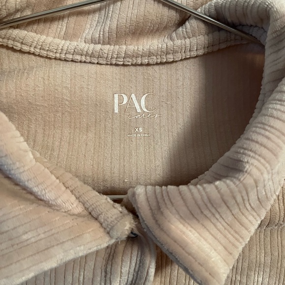 Pacsun - Velvet Button Down Top - Picture 3 of 3